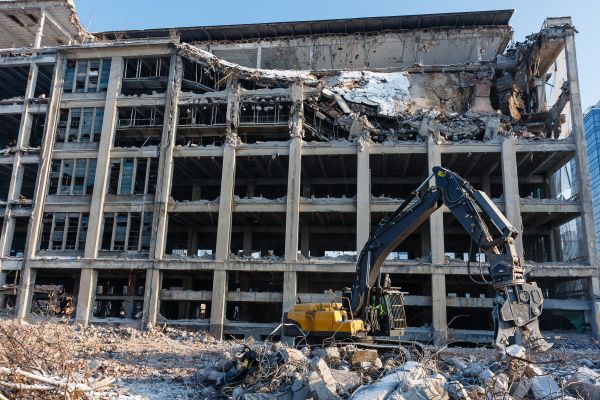 Commercial Building Demolition in Manchester