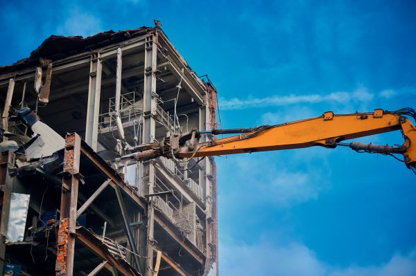 Factory Demolition in Manchester