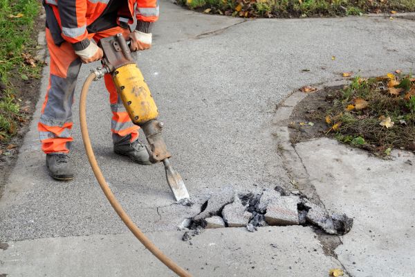 Concrete Sidewalk Removal in Manchester