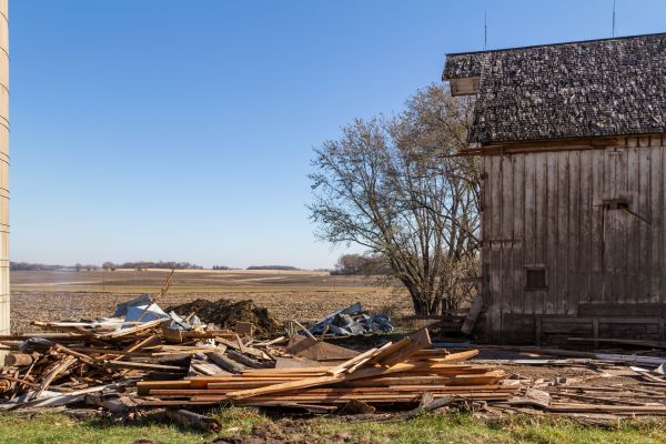 Farm Building Demolition